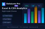 DataLens Pro — Excel & CSV Analyzer